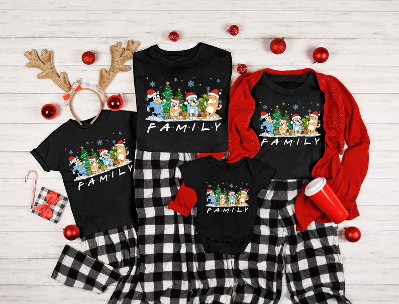 Blue Heeler Matching Family Pajamas- Child