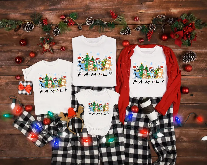 Blue Heeler Matching Family Pajamas- Child